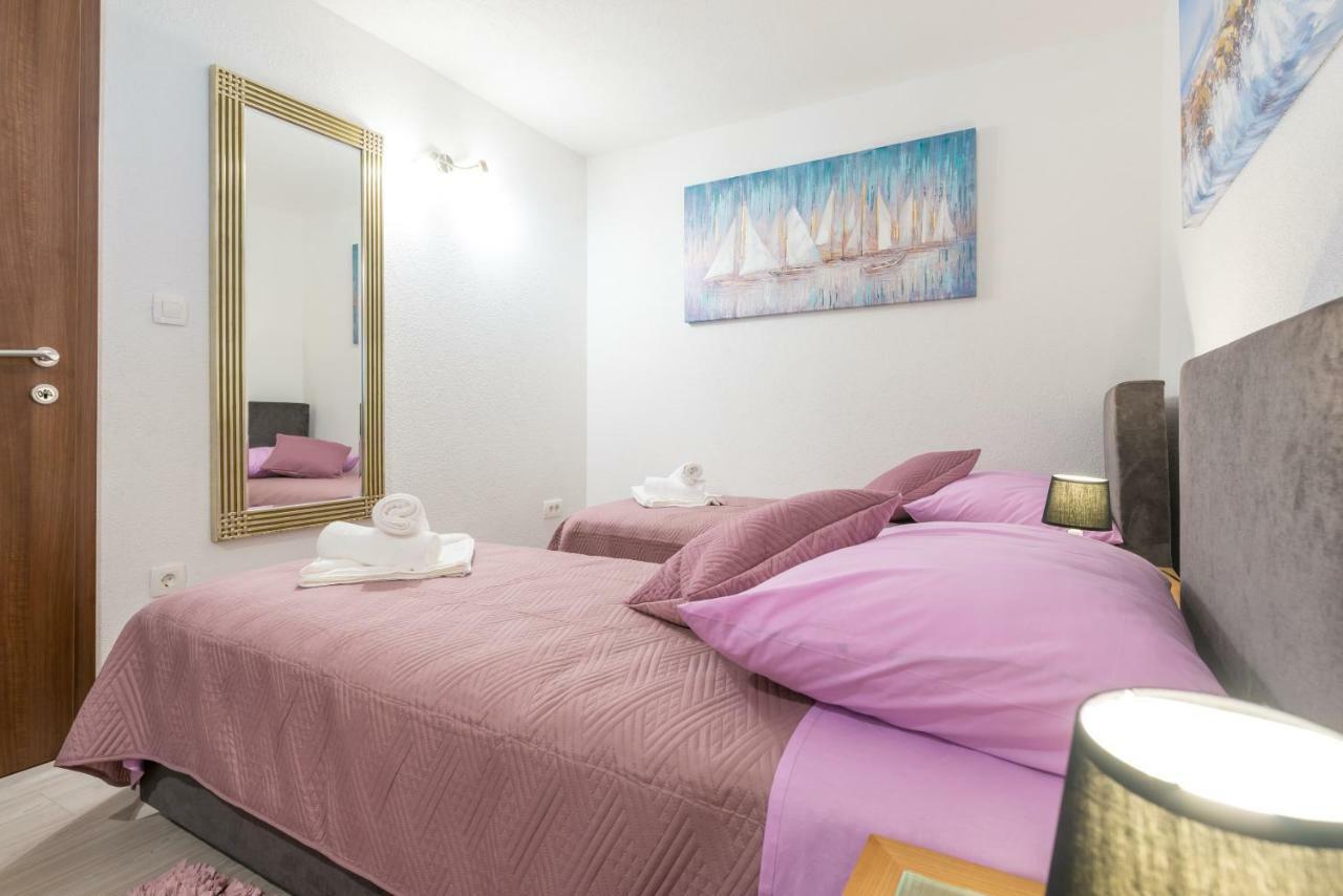 Tranquility And Nature In 4 Bedroom With Sea View Mokošica Eksteriør billede
