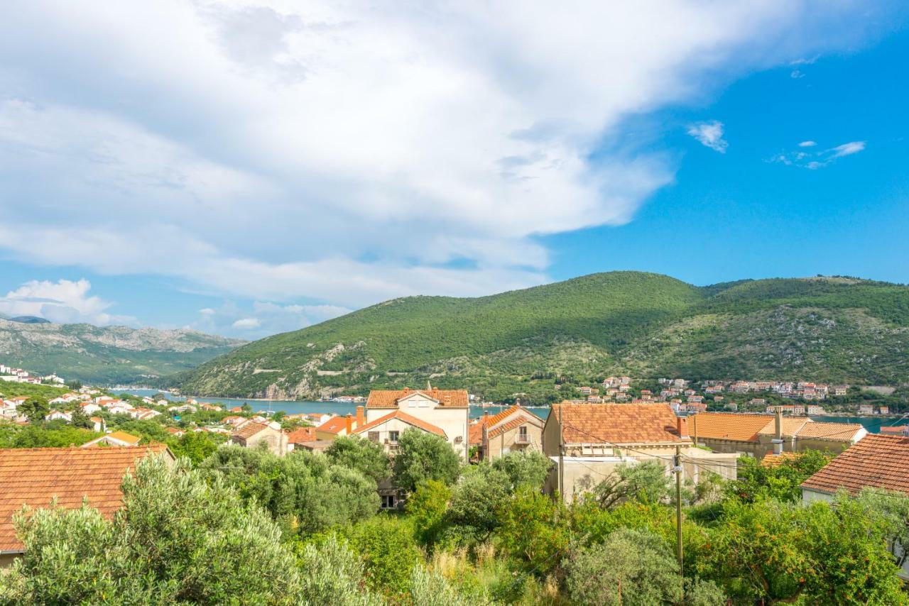 Tranquility And Nature In 4 Bedroom With Sea View Mokošica Eksteriør billede
